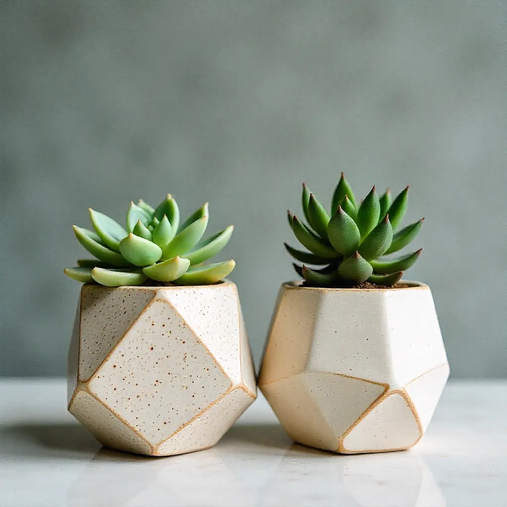 Ceramic planter collection